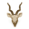 Victor - cardboard antelope kudu trophy. Animal head for self assembly.