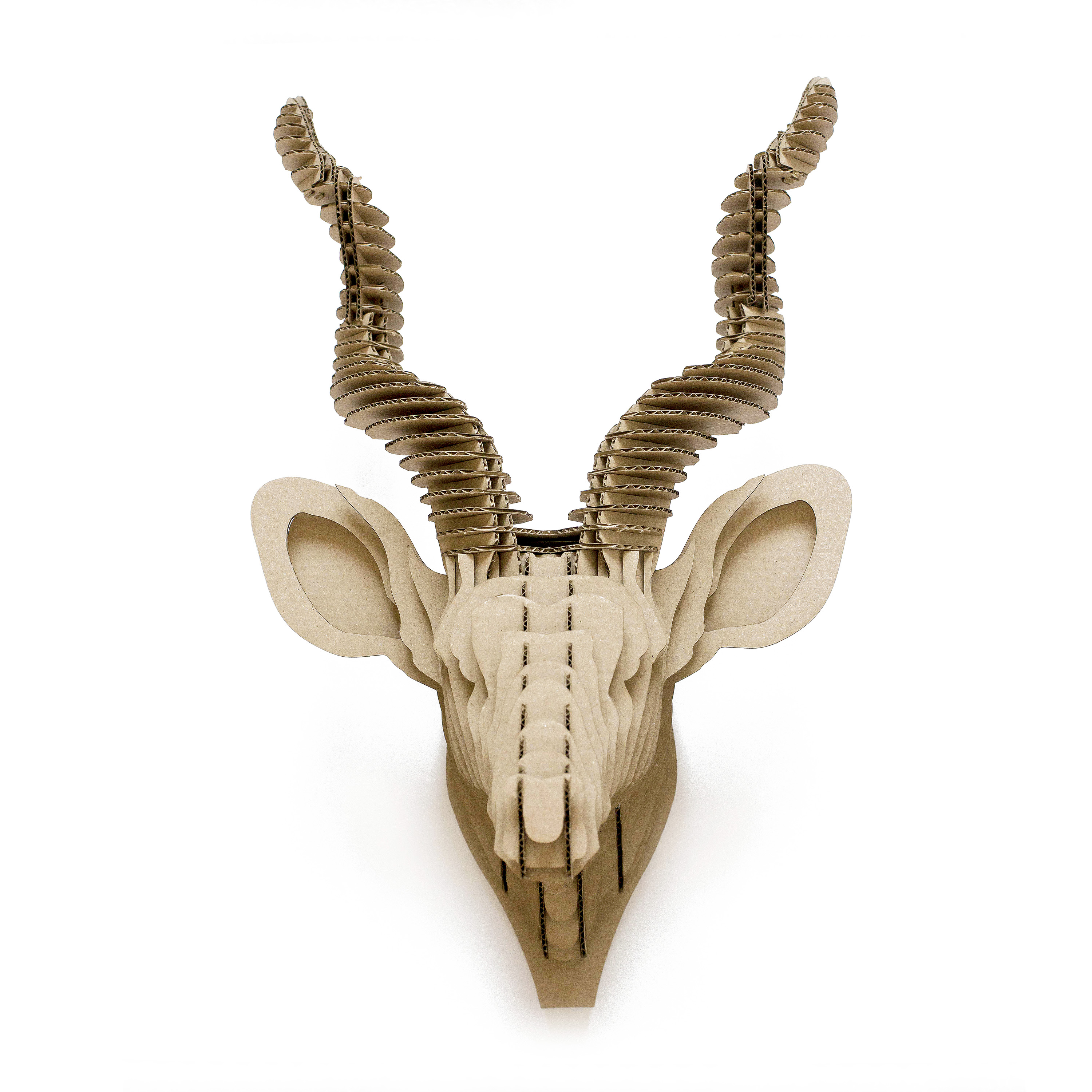 Papercraft Antilope | DIY Make your own Antelope trophy head