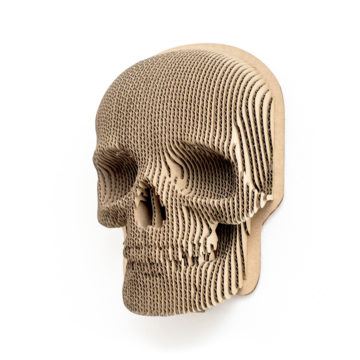 Jack - cardboard skull  mask for self assembly.